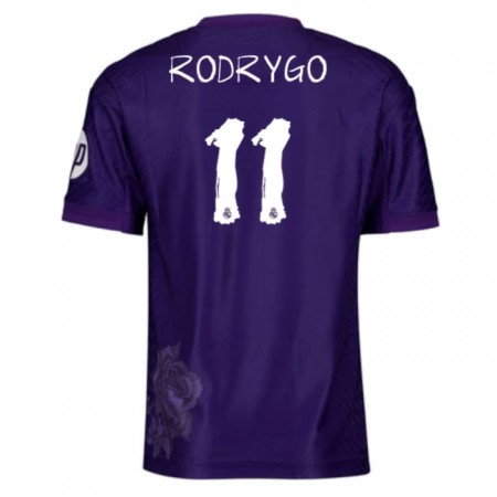 Camiseta de fútbol Real Madrid Rodrygo 11 4ª equipación 2023-24 Camiseta de fútbol Real Madrid Rodrygo 11 4ª equipación 2023-24